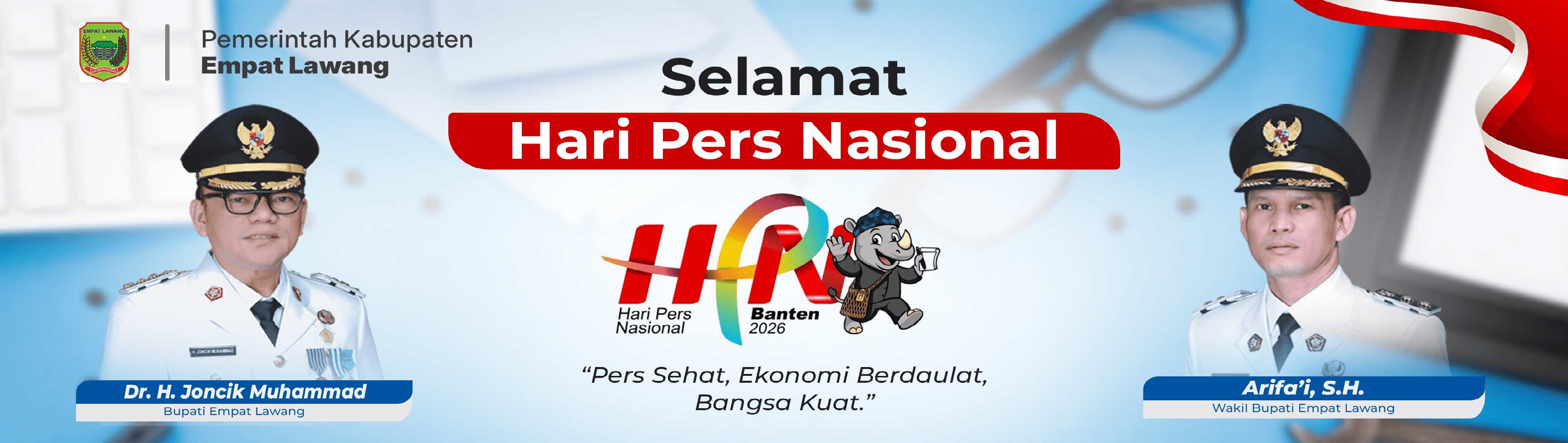 Iklan Banner Hari Pers Nasional - Empat Lawang Iklan Banner Hari Pers Nasional - Empat Lawang