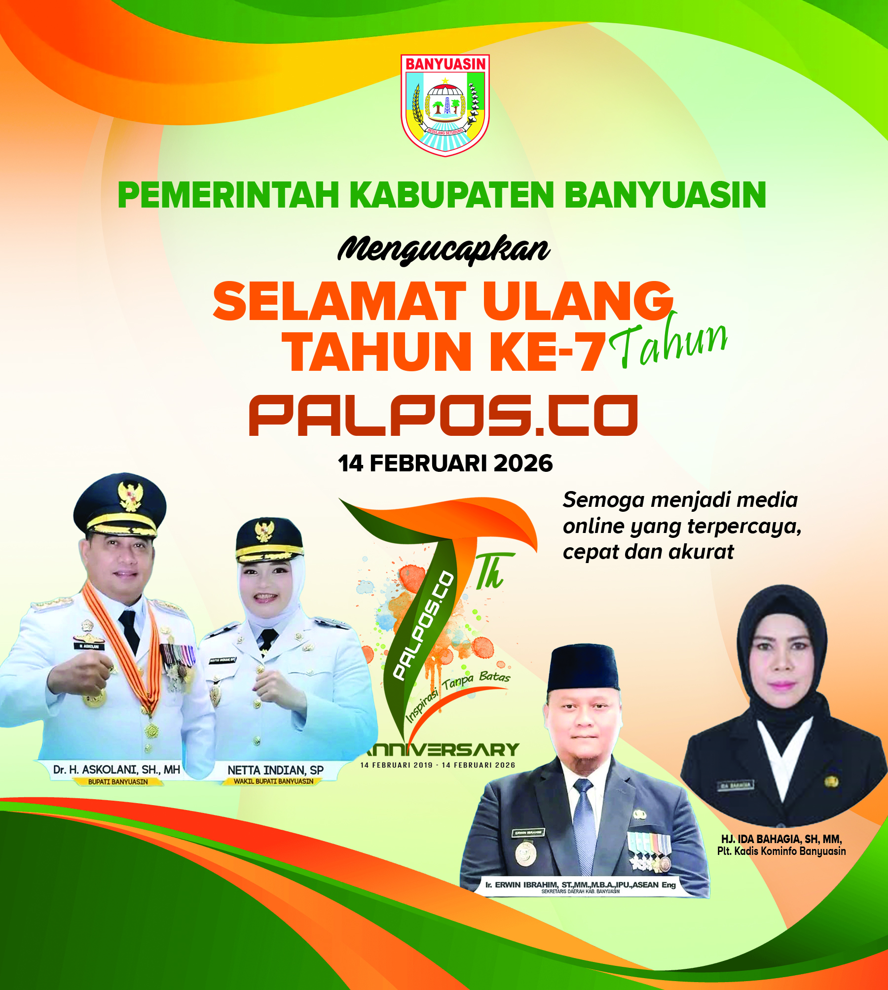 HUT Palpos Pemkab Banyuasin