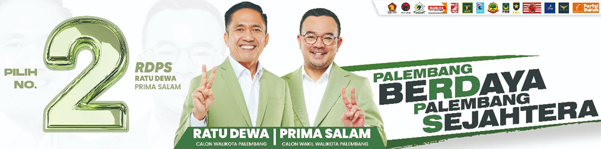 Iklan Pilkada Palembang No Urut 2