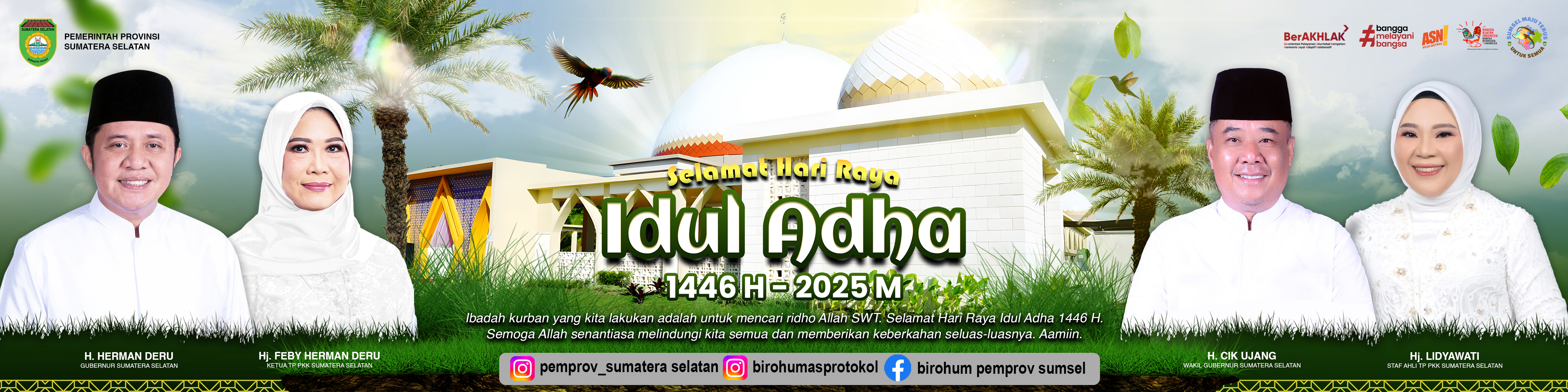 Iklan Banner Pemprov Sumsel - HUT ke-79
