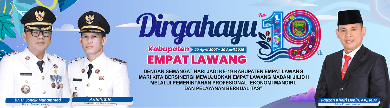 Iklan Banner Hari Pers Nasional - Empat Lawang