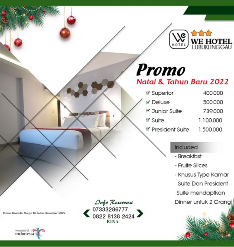 IKLAN WE HOTEL LINGGAU