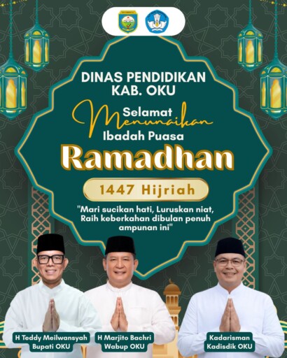Iklan Disdik OKU - Ramadhan 1447 H