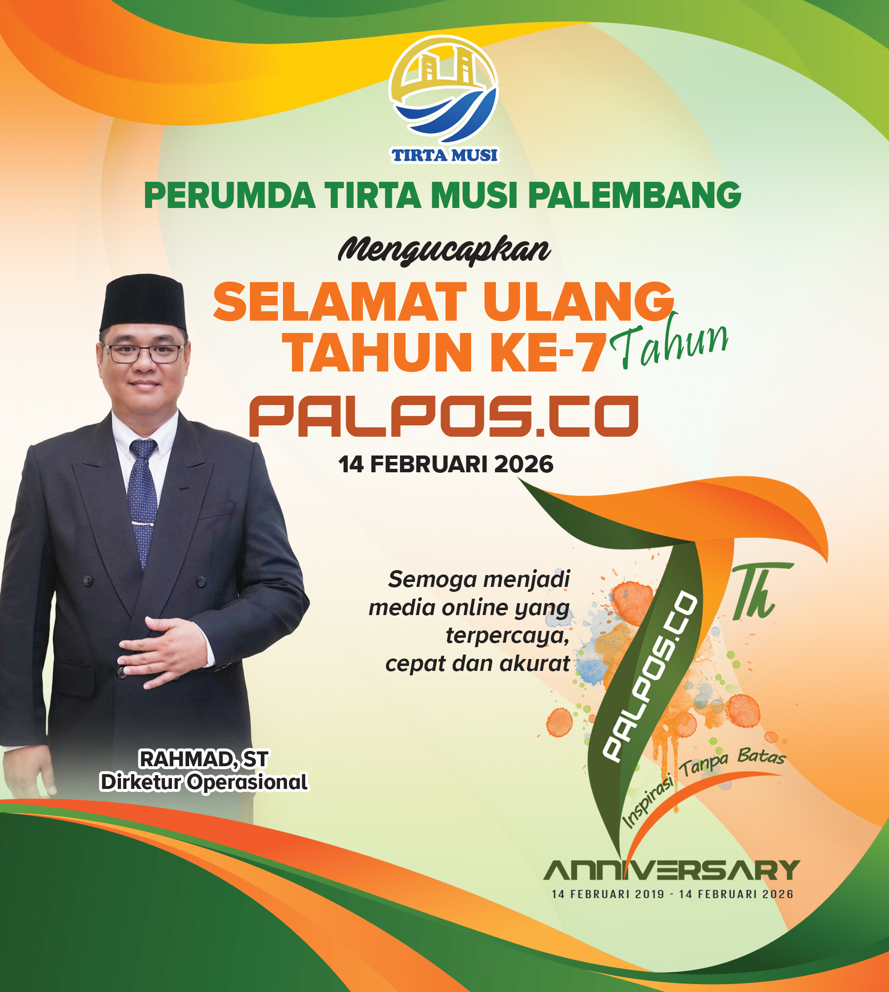 Hut Palpos Rahmad, ST - Dirketur Operasional