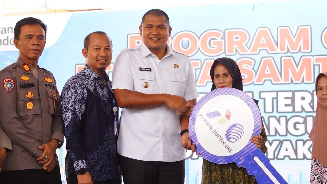 CSR PT Perta Samtan Gas, Dua Warga Prabumulih Terima Rumah Layak Huni