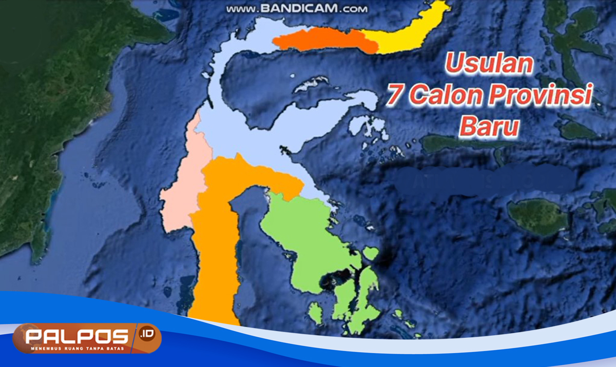 7 Calon Provinsi Baru Pemekaran Pulau Sulawesi Segera Terealisasi : Jejak Sejarah dan Perkembangan Geografis !