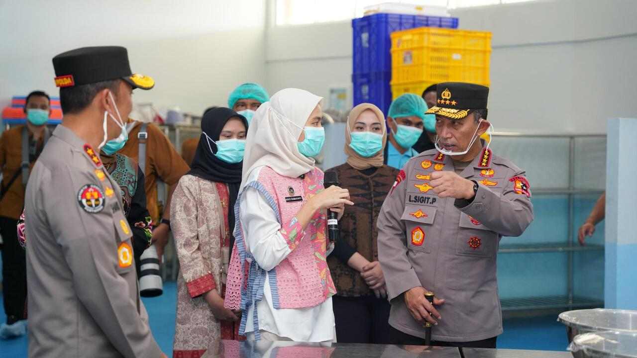 Kapolri Cek Langsung Program Gizi Polri di Sumsel, Pastikan Generasi Emas Bebas Stunting 