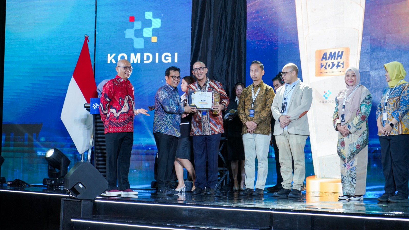 Keren! Kemenkum Juara Pertama AMH 2025 Kategori Medsos  