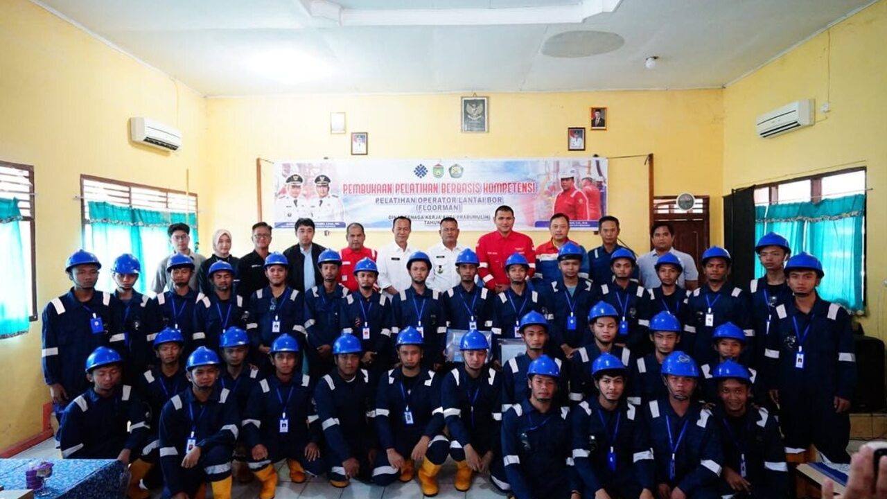 Luncurkan Pelatihan Gratis Operator Lantai Bor, H Arlan: Pelatihan Ini Peluang Emas