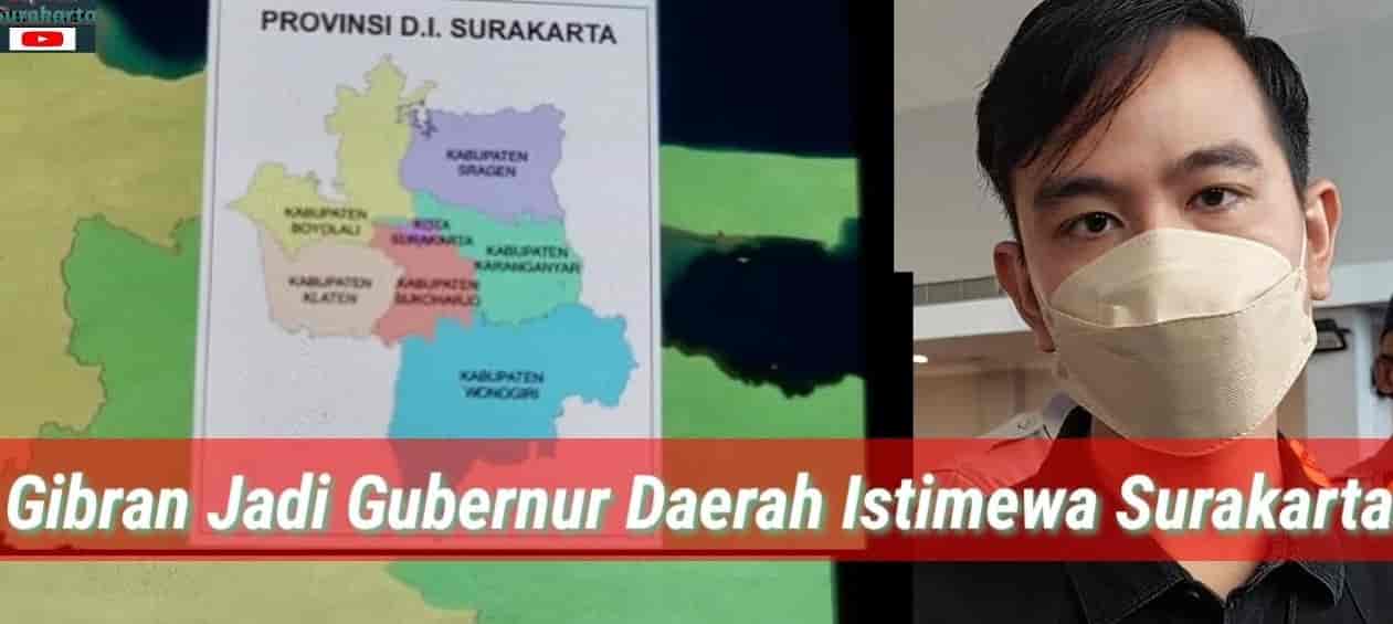 Putra Presiden Jokowi Bakal Jadi Gubernur DIS? Provinsi Baru Pemekaran Provinsi Jateng Lebih Luas dari DIY