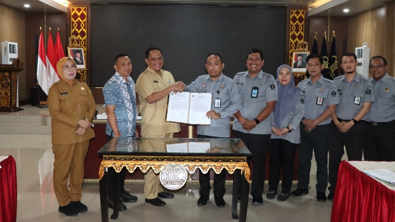 Kanwil Kemenkum Sumsel Perkuat Kualitas Regulasi Daerah melalui Harmonisasi Lima Raperbup Muba