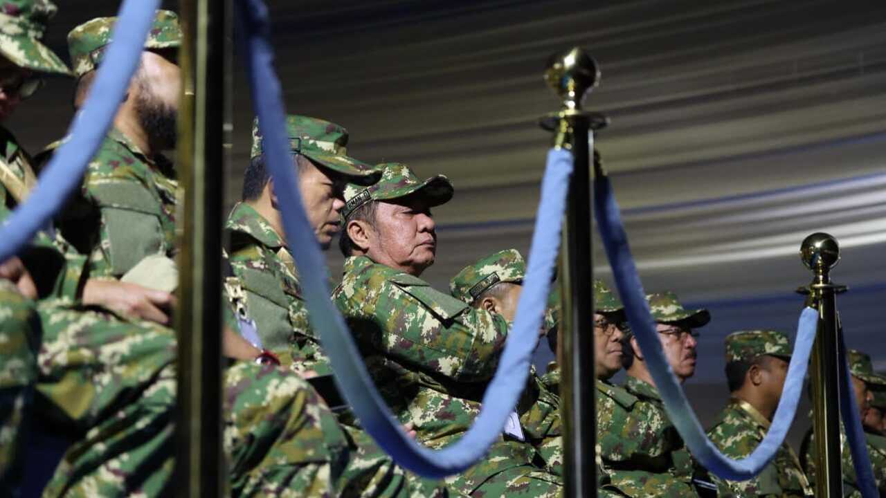 Herman Deru - Cik Ujang Kompak Parade Senja dengan Prabowo, Jokowi dan SBY