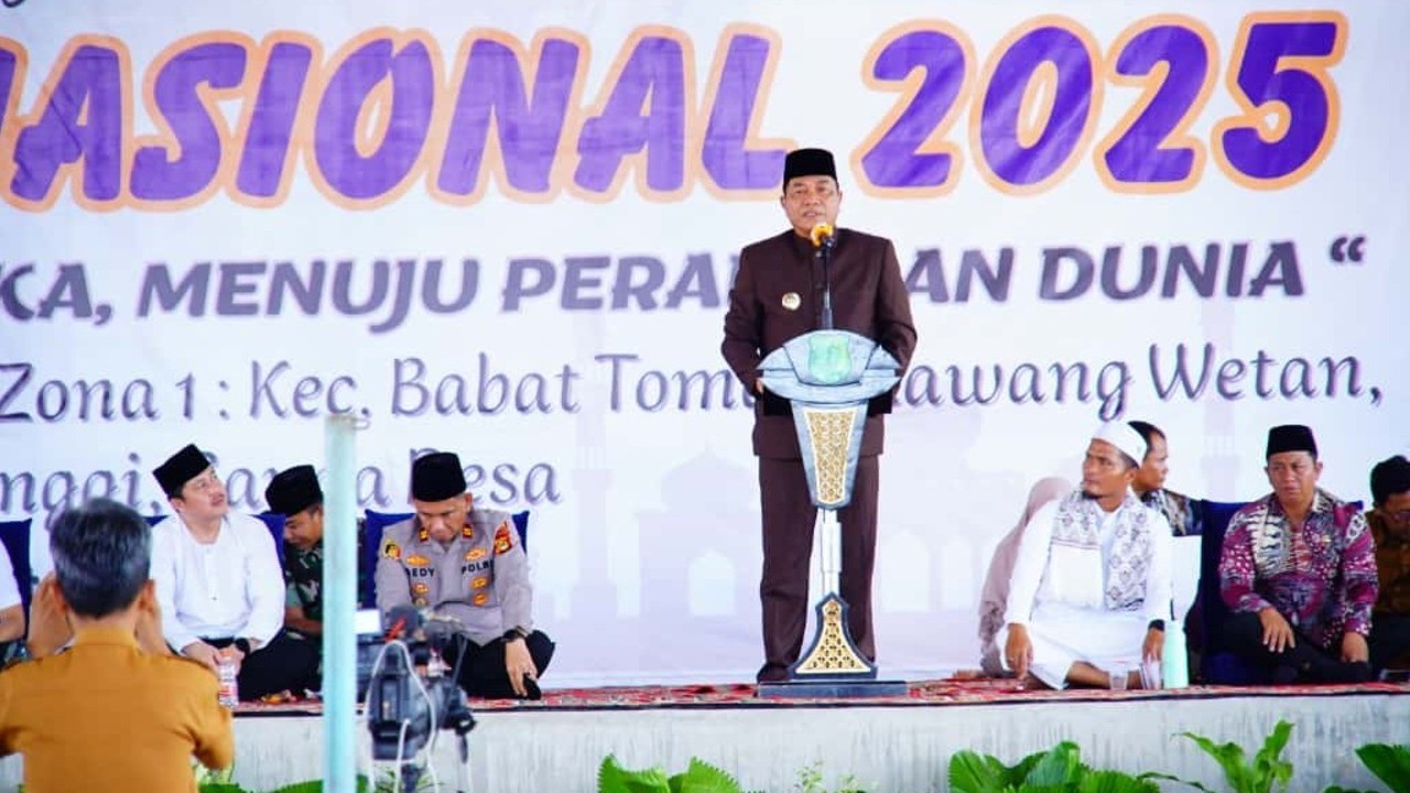 Bupati Muba Ajak Santri Kuasai Teknologi dan Ilmu Pengetahuan di Era Digital
