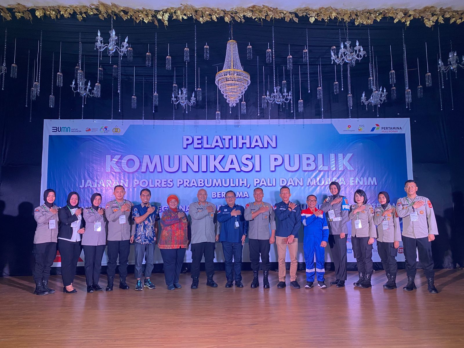 Komitmen Dukung Polri, Pertamina Hulu Rokan Zona 4 Gelar Pelatihan Komunikasi Publik