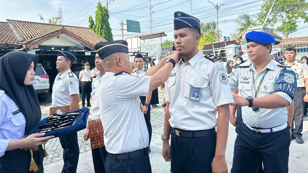 11 Pegawai Lapas Martapura Naik Pangkat, Tekankan Profesional dan Integritas  ‎