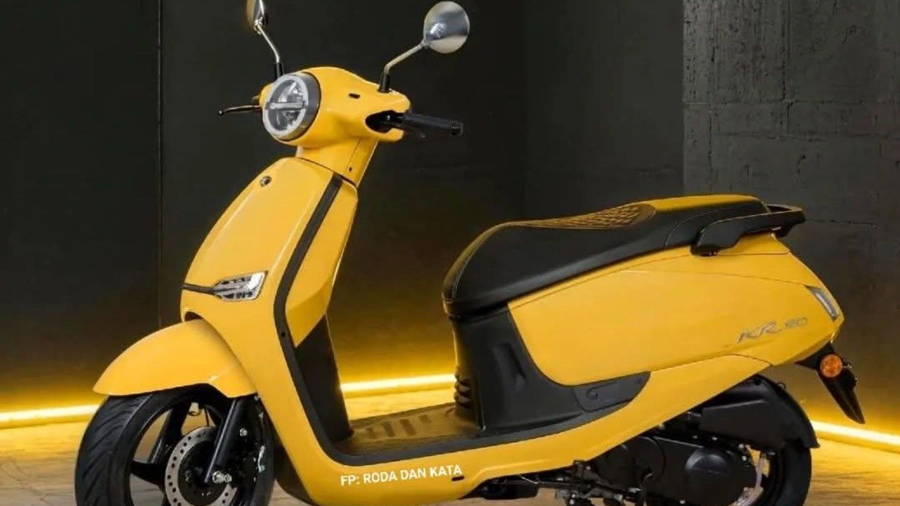 Kymco KR50 Tantang Motor Listrik: Murah, Irit, dan Bebas Ribet Infrastruktur!