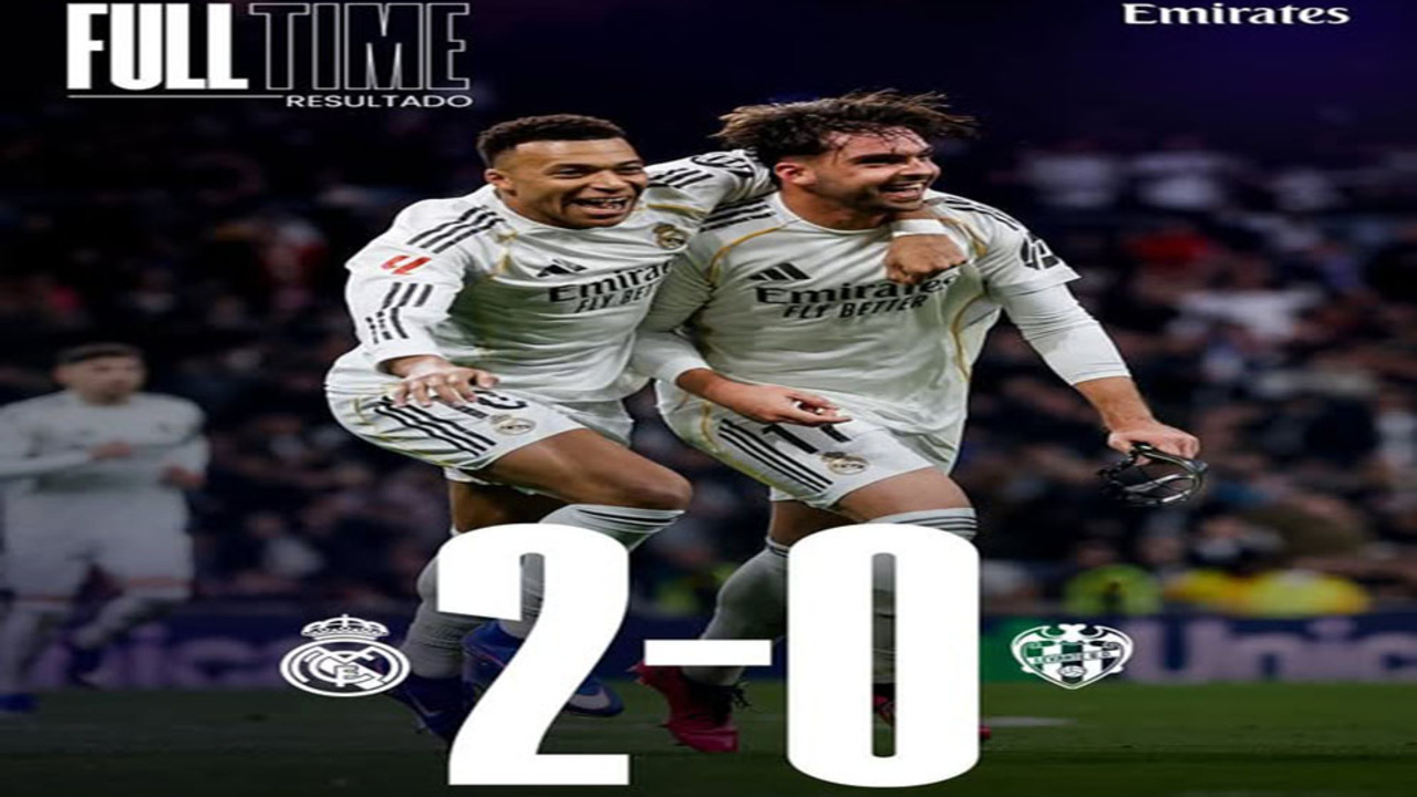 Hasil Real Madrid vs Levante: Tekuk Levante 2-0, Madrid Bangkit Pepet Barcelona.