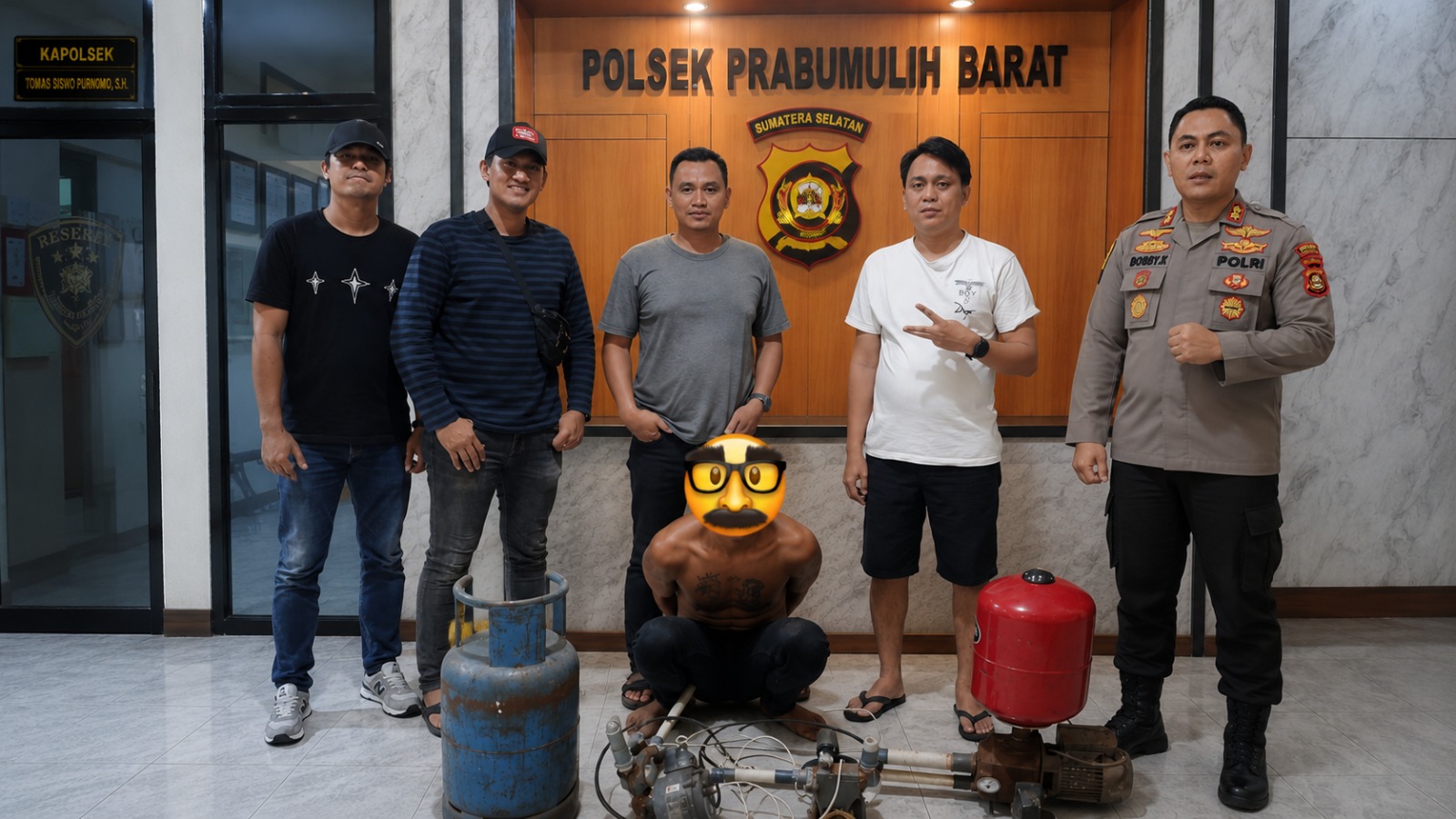 Kembali Berulah Bobol Rumah di Prabumulih, Residivis Ditangkap Tim Opsnal URC Wester 383 