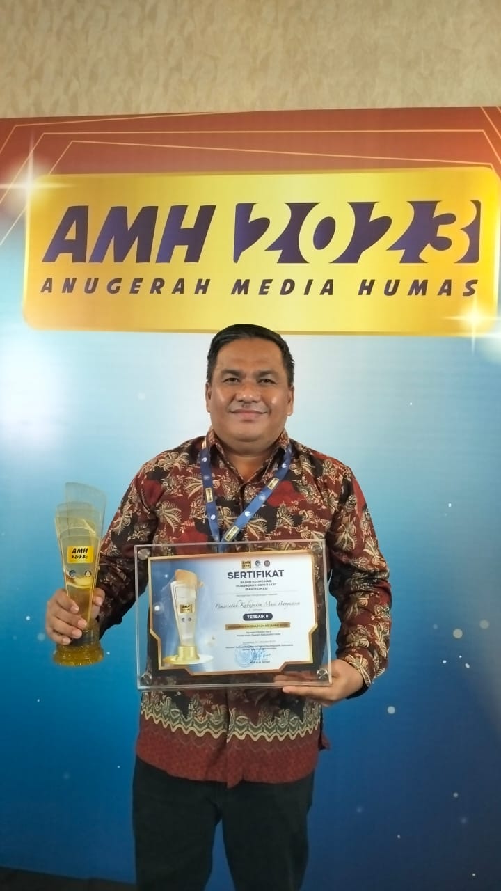 Wow, Pemkab Muba Raih Juara Terbaik II  AMH 2023 Kategori Siaran Pers 