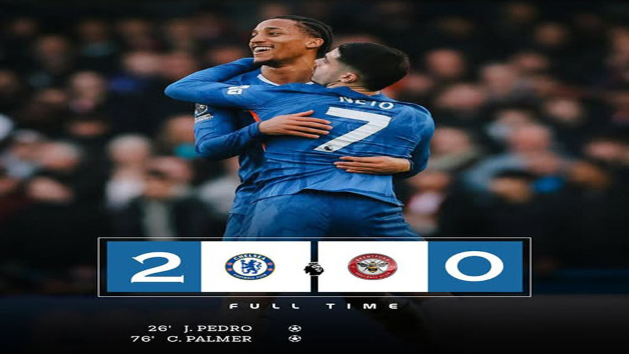 Hasil Chelsea vs Brentford: Chelsea Menang Meyakinkan 2-0 atas Brentford.