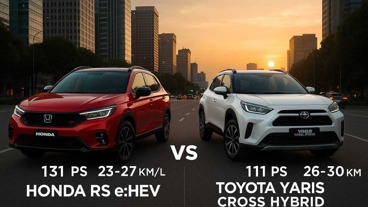 Honda RS e:HEV vs Toyota Yaris Cross Hybrid: Duel Sengit SUV Ramah Lingkungan, Siapa Jawaranya?