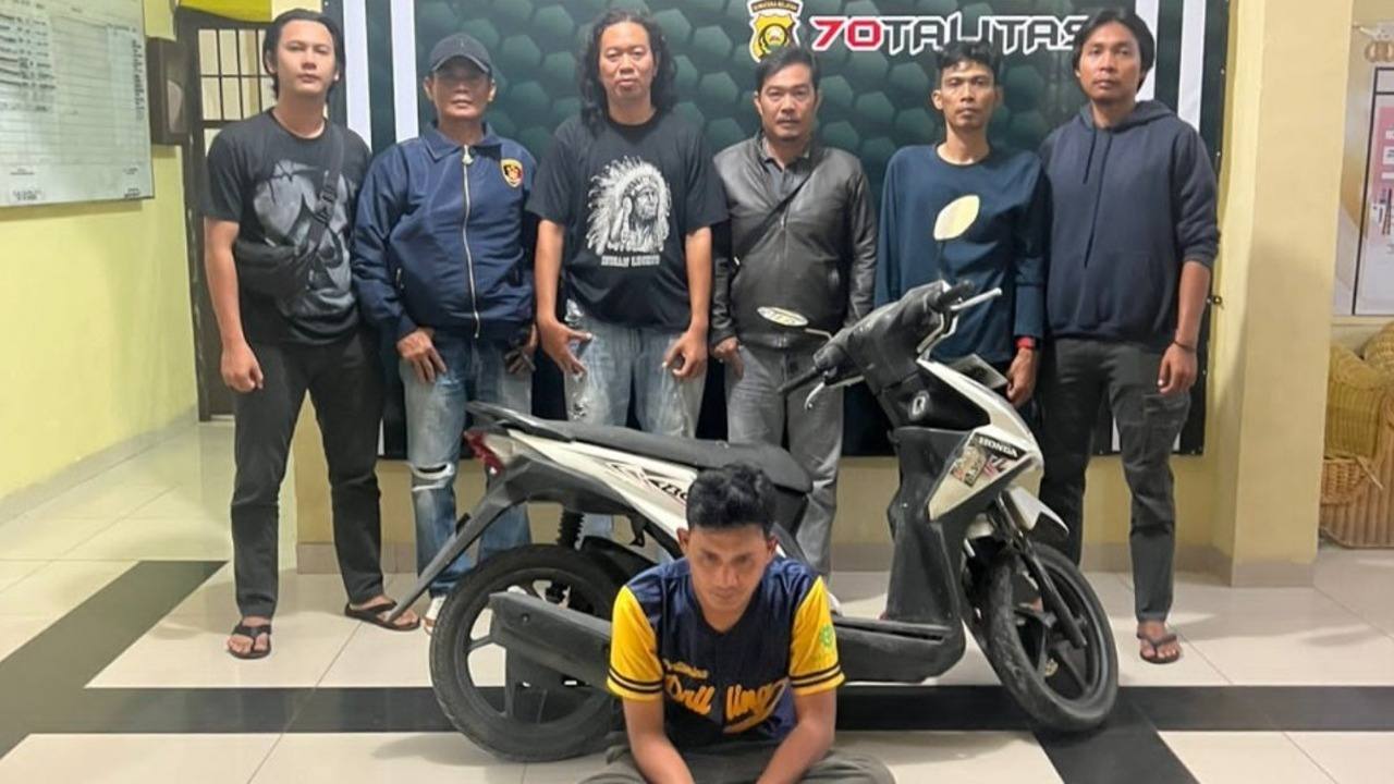 Tim Singo Timur Berhasil Tangkap Pelaku Penggelapan Motor di Prabumulih, Ini Kronologinya