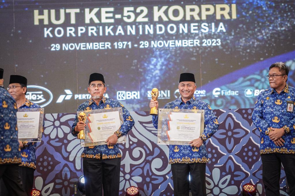 Keren ! Muba Satu-Satunya Kabupaten Peraih KORPRI Award Nasional