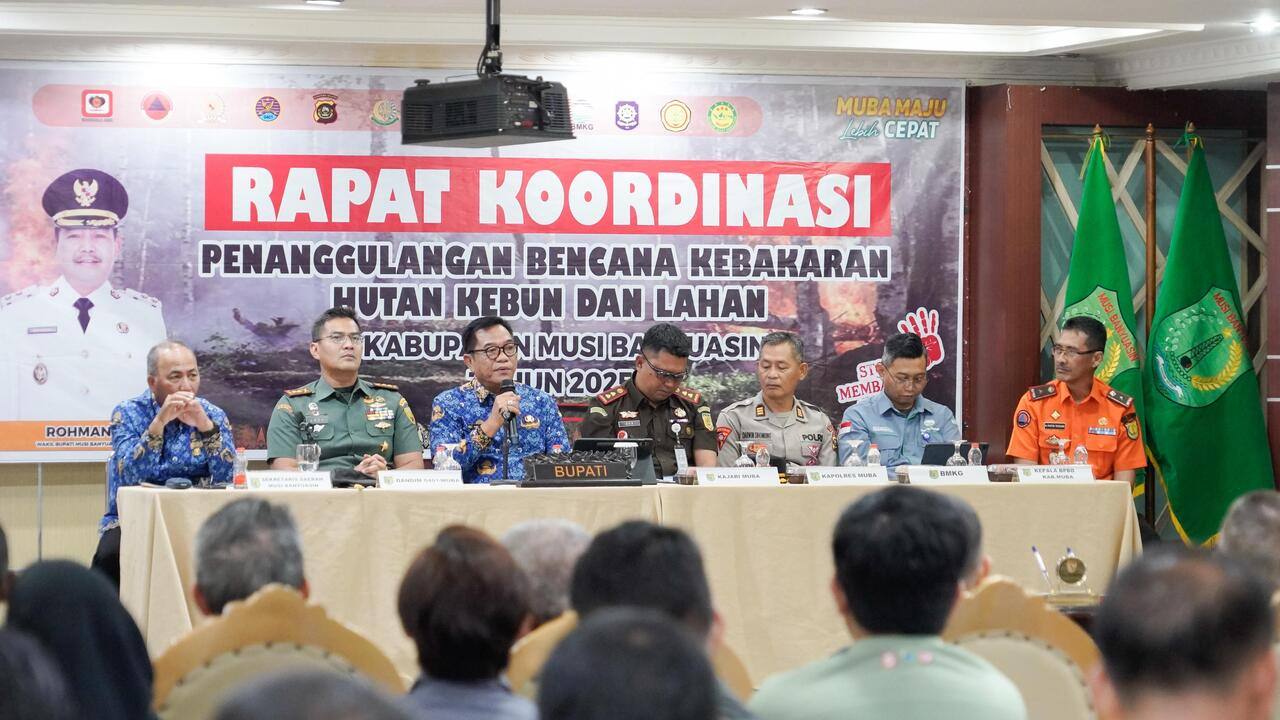 Data Selasa 17 Juni 2025 terdapat 40 Hotspot yang saat ini dalam proses pemadaman