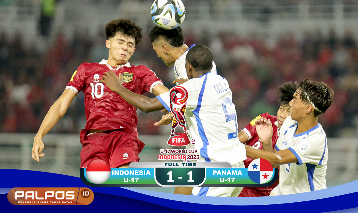 Hasil Piala Dunia U-17 2023: Tahan Imbang Panama 1-1, Ini Skenario Indonesia U-17 Melangkah ke Babak 16 Besar
