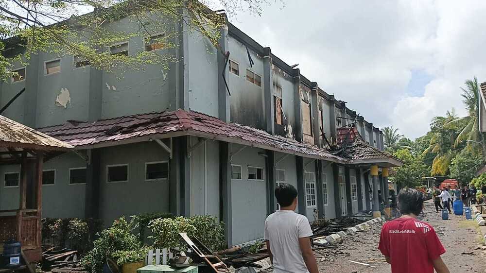 Kamar Anaknya Ikut Terbakar, Inilah Kerisauan Wali Murid SMAN 3 Unggulan Kayuagung