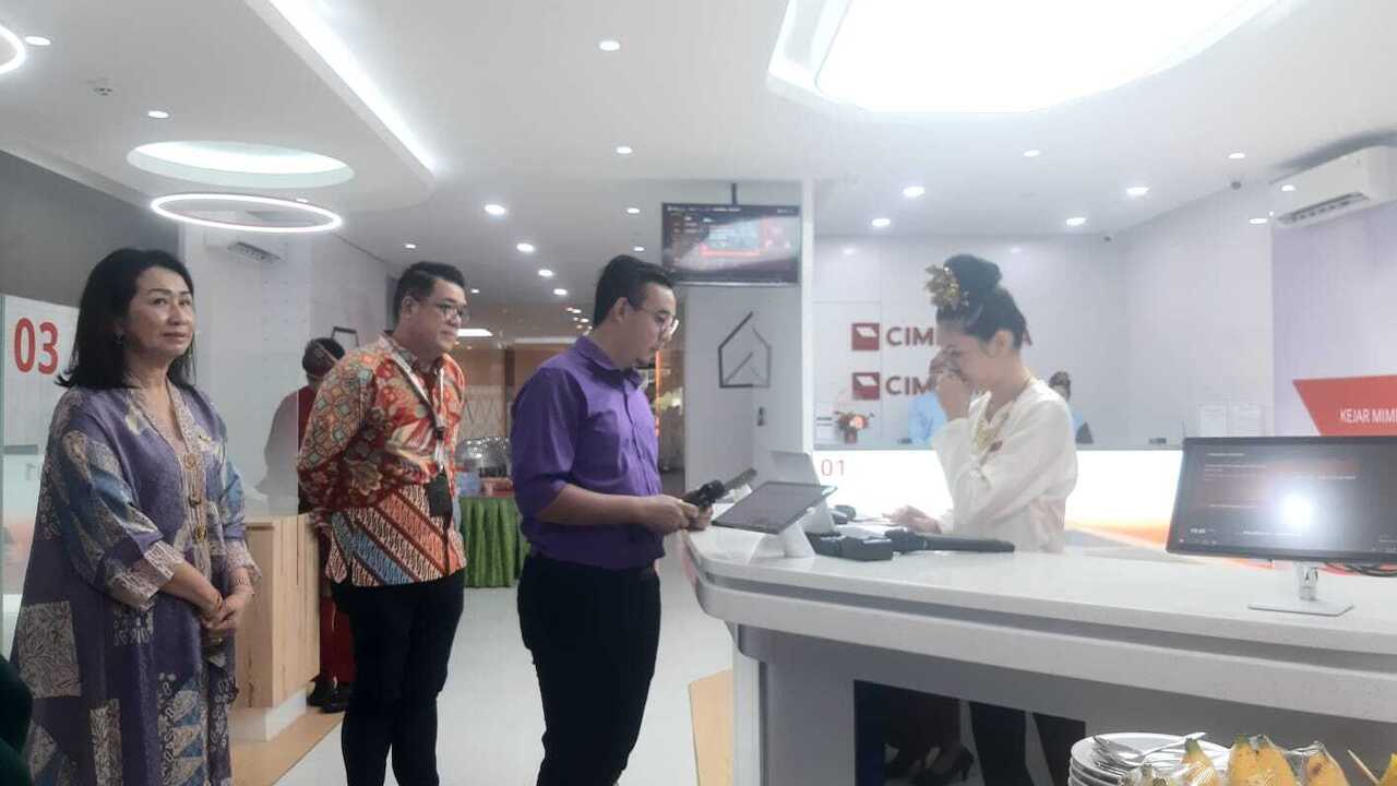 Tingkatkan Layanan Nasabah, CIMB Niaga Hadirkan Digital Branch Pertama di Palembang