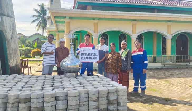 PEP Adera Field Beri Bantuan Renovasi Masjid Terbesar di Tanah Abang