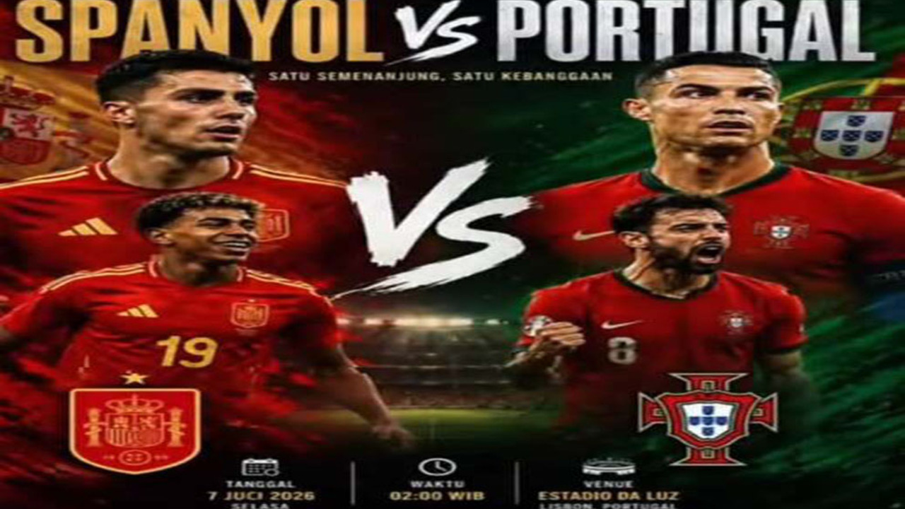Piala Dunia 2026: Portugal vs Spanyol Duel Iberia.