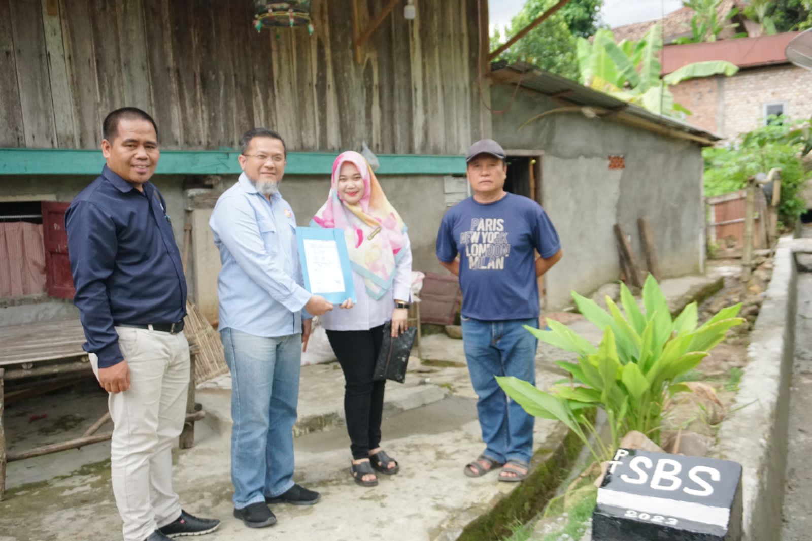 Program CSR PT SBS Jauhkan Masyarakat Keban Agung dari Malaria dan DBD