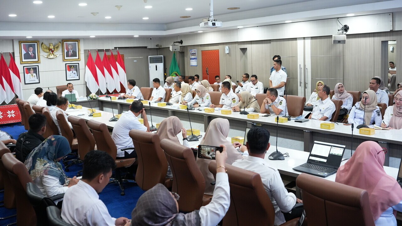 Sekda Sumsel  Edward Candra Komandoi Optimalisasi GSMP Berbasis Kolaborasi Multihelix Melalui Proyek Perubahan