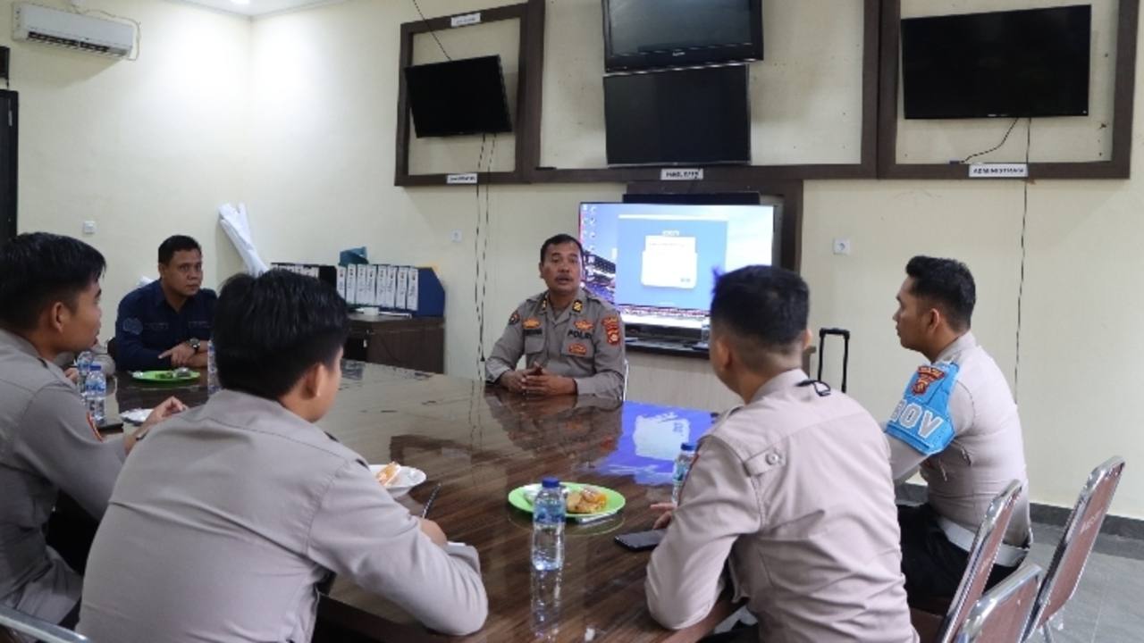 Tingkatkan SDM, Polres Muara Enim Gelar Sosialisasi Literasi Digital 