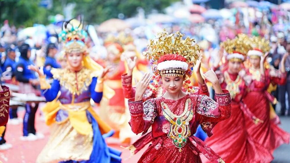 Karnaval Budaya HUT Kemerdekaan RI ke 79 Meriah, Ribuan Masyarakat Prabumulih Padati Jalan Jendral Sudirman