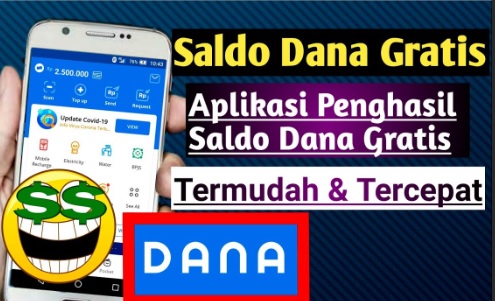 Hebat, Hanya Pakai HP Bisa Dapat Saldo Dana Gratis Sampai Rp 800.000 