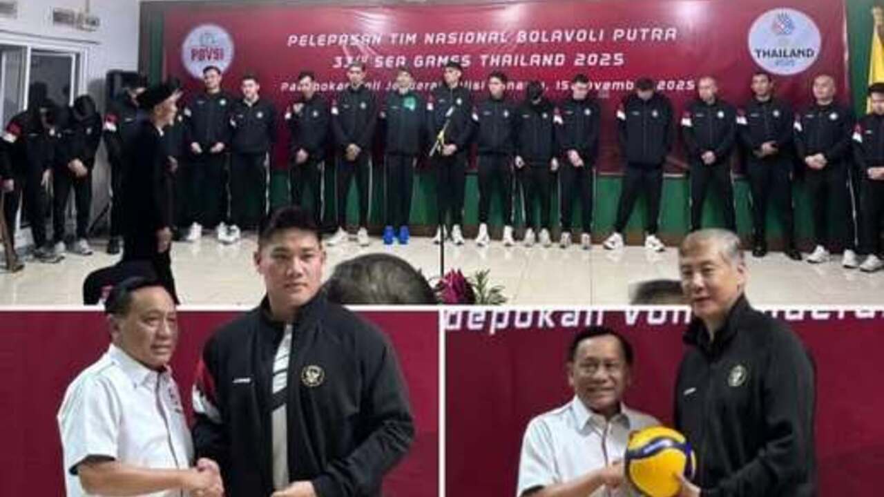 Timnas Voli Putra Resmi Dilepas ke SEA Games 2025: Incar Emas Keempat Beruntun
