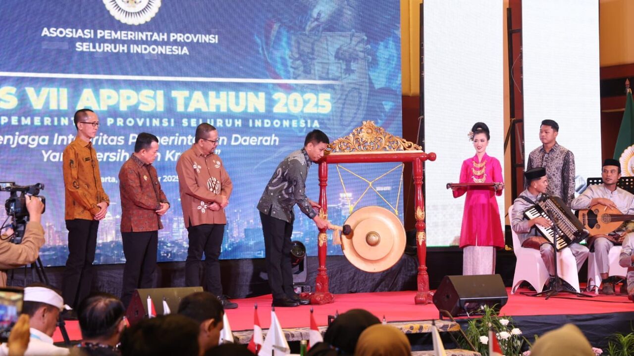 Sumsel Dorong Kolaborasi Nasional, Sekda Edward Candra Hadiri Munas VII APPSI di Jakarta