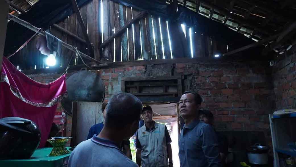 Rumah Terdampak Puting Beliung di Prabumulih Bertambah menjadi 32 rumah