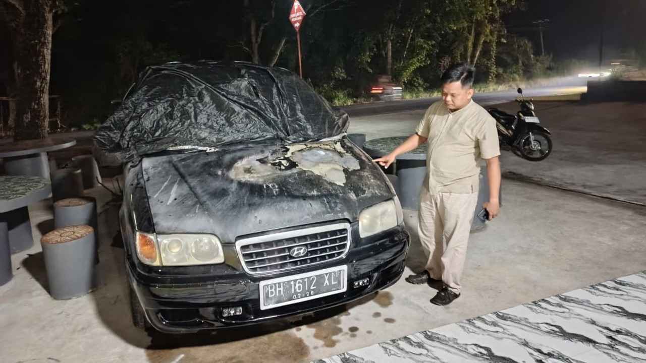 Mobil Hyundai Terbakar di Jalinsum Lubuklinggau, Polisi Ungkap Ini Penyebabnya!