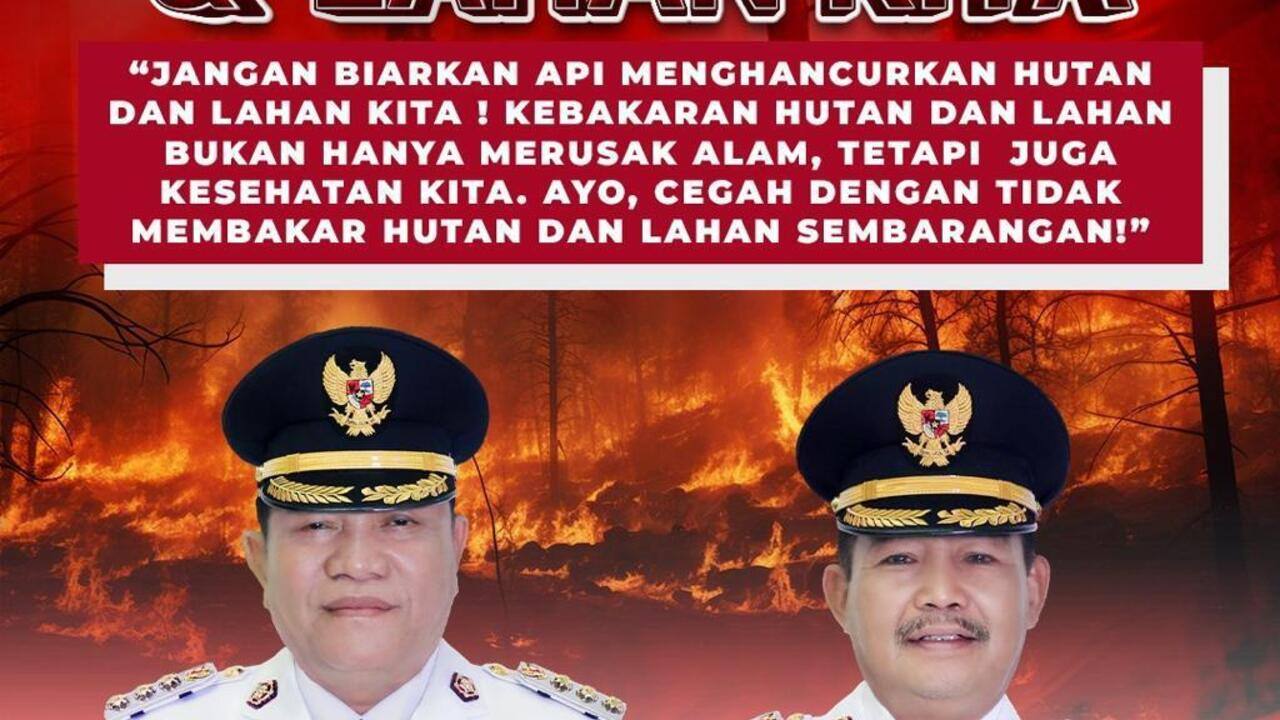 Bupati H M Toha Ingatkan Camat Lurah,Kades dan Masyarakat Muba Untuk Siaga Cegah Karhutbunlah