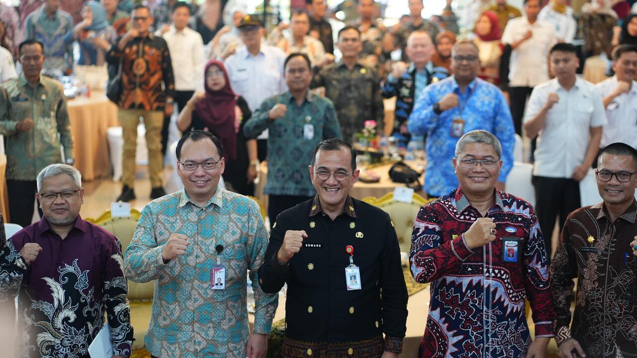 Sinergi KPK, BPKP, dan Pemda Diperkuat dalam Rakor Pengadaan Barang dan Jasa Sumsel