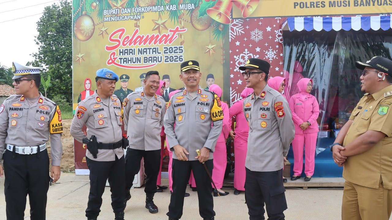 Libur Nataru, Polres Muba Pantau Jalintim Palembang–Jambi yang Sering Macet