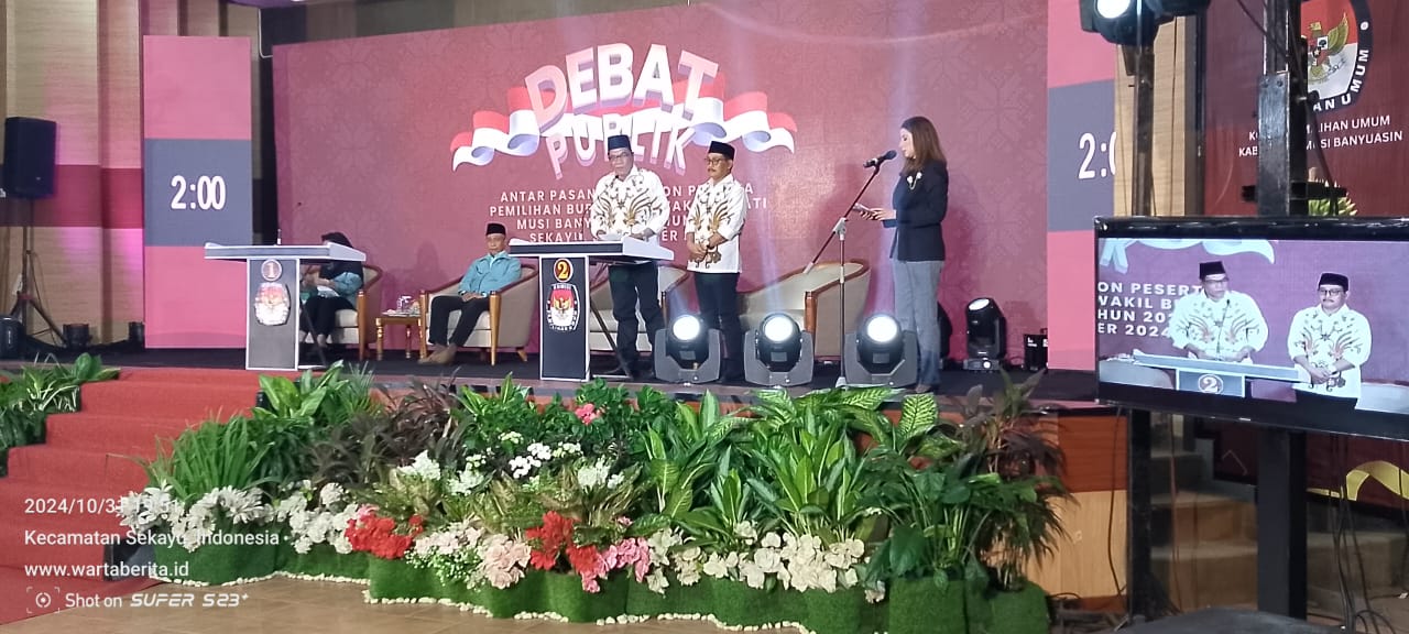 Toha-Rohman Paparkan Program Keluarga Maju dalam Debat Perdana 