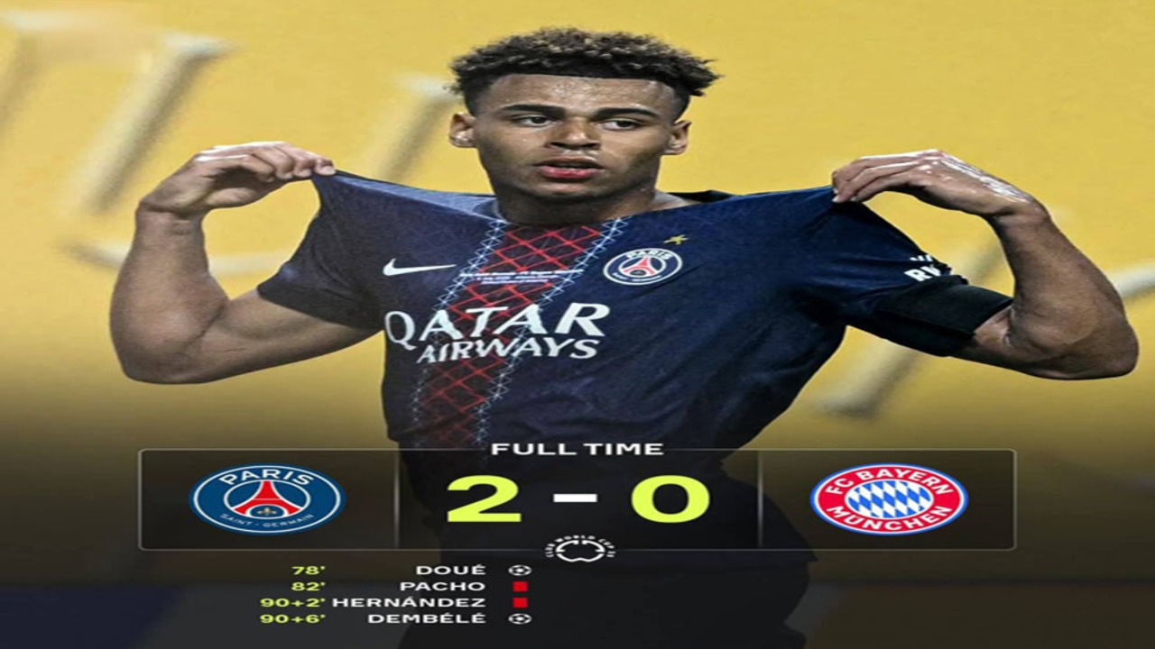 Piala Dunia Antarklub 2025: PSG Lolos ke Semifinal Singkirkan Bayern 2-0