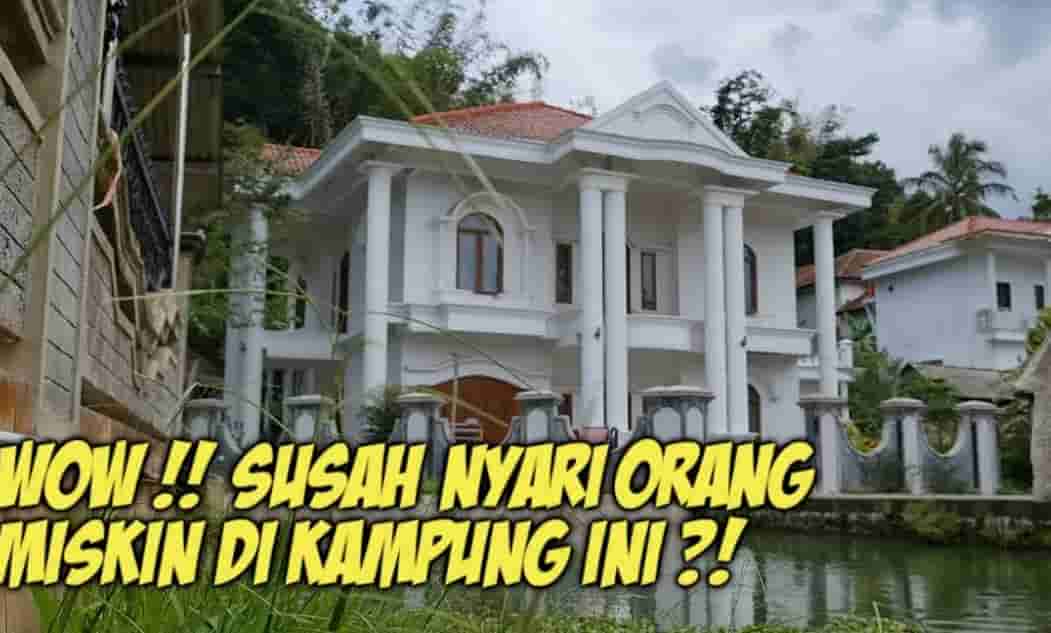 Desa Miliarder di Kabupaten Kotawaringin Barat Provinsi Kalimantan Tengah, Rumah 2 Lantai Penghasilan Miliaran