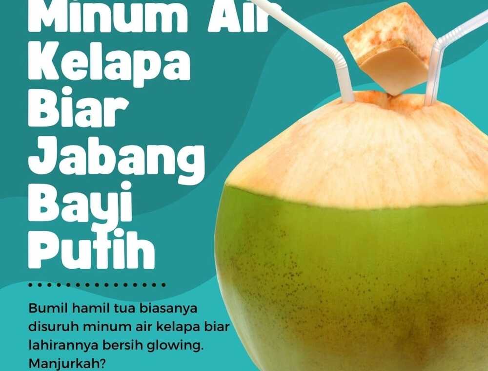 Mengungkap Mitos: Minum Air Kelapa Muda saat Hamil Akan Membuat Anak Berkulit Putih?