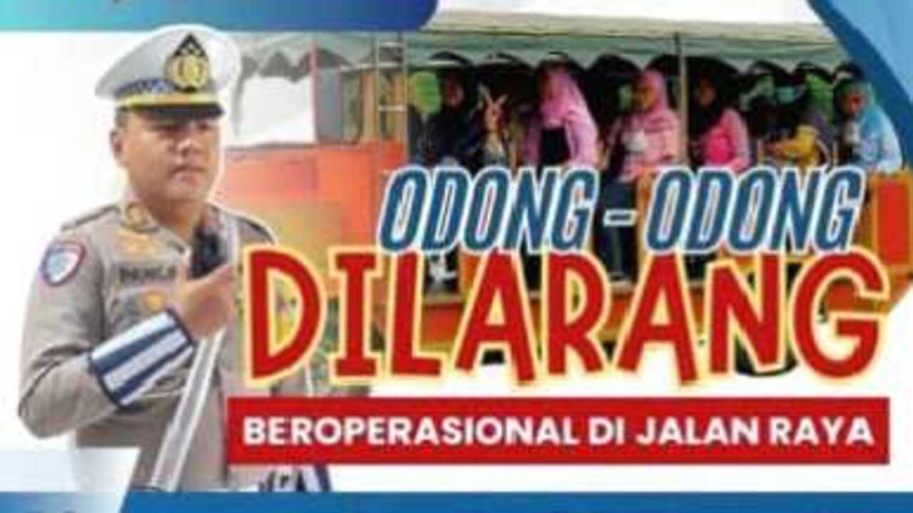 Odong-odong Tak Boleh Lagi Keliling di Jalan Raya